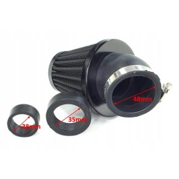 Air filter cone diameter 28 35 48mm 45 large diameter