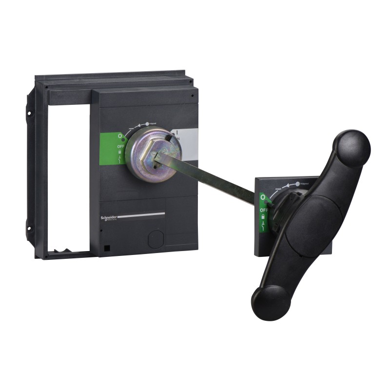 1 pcs - Schneider Electric Black Rotary Handle