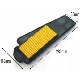 Paper air filter insert for scooter 4t 139qmb