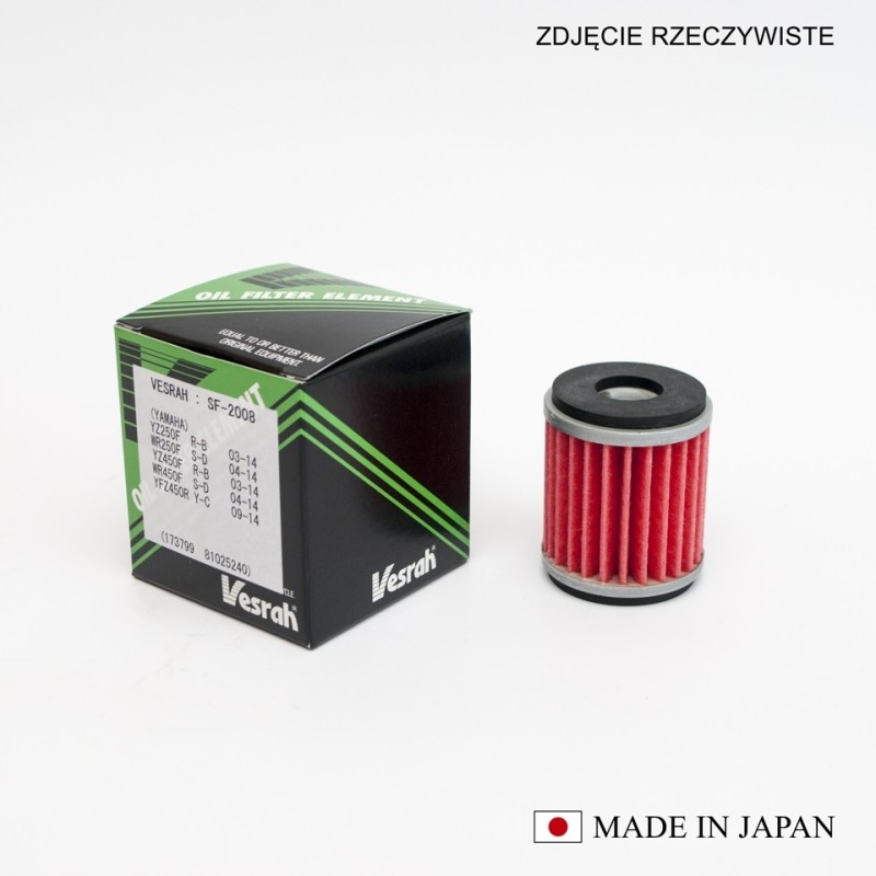 Vesrah oil filter hf140 hf141 hf981 made in japa