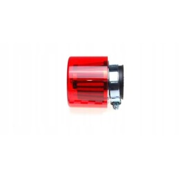 Air filter 38 mm, red plastic cover