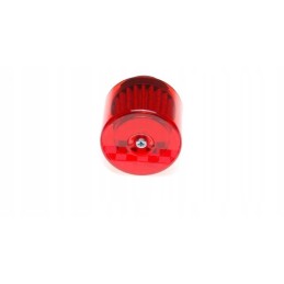 Air filter 38 mm, red plastic cover