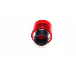 Air filter 38 mm, red plastic cover