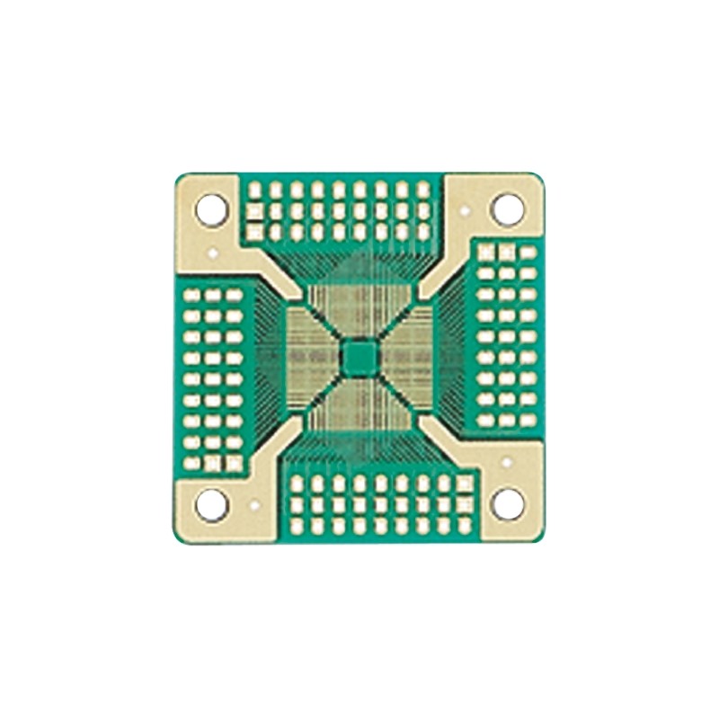 1 pcs - QFP-53, 100 Way Double Sided Extender Board Converter Board FR4 45.72 x 45.72 x 1mm