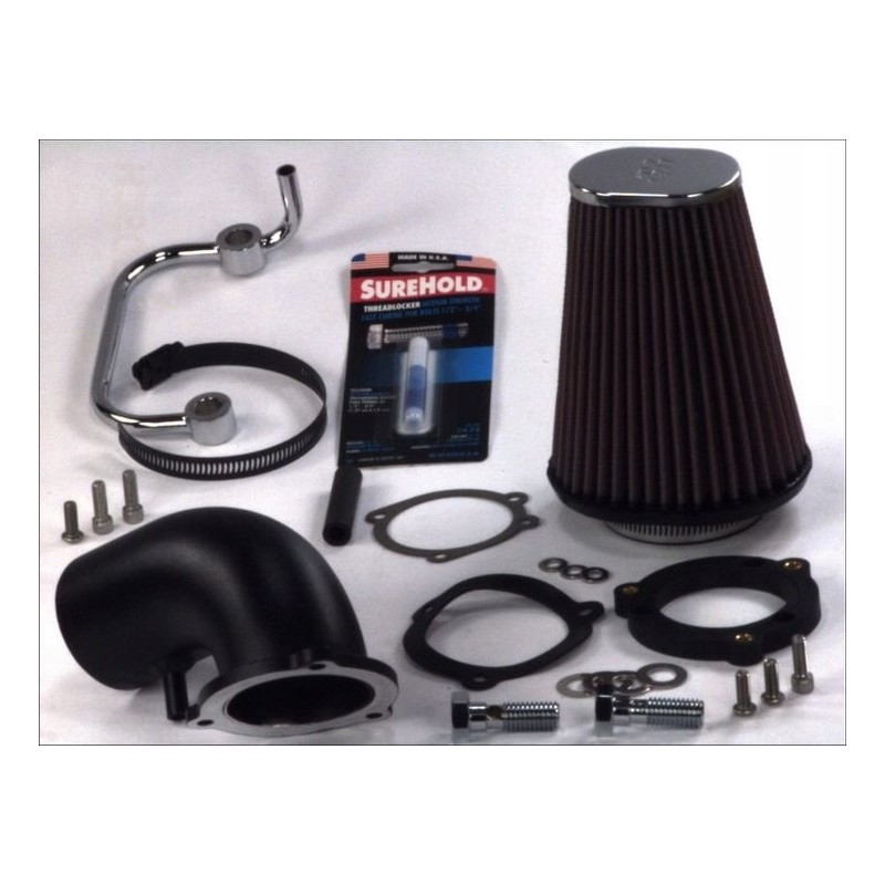 Harley Davidson XL air filter with intake pipe