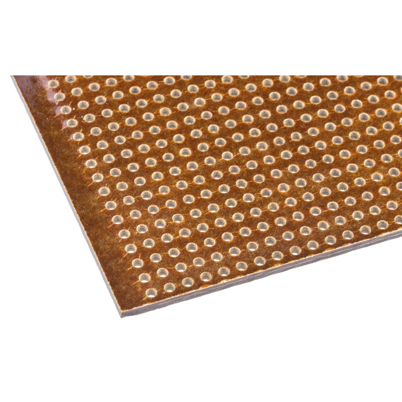 1 pcs - Vero Technologies Matrix Board FR2 With 58 x 42 1.3mm Holes, 2.54 x 2.54mm Pitch, 148.08 x 114.3 x 1.6mm