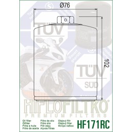 Hiflo oil filter f171crc