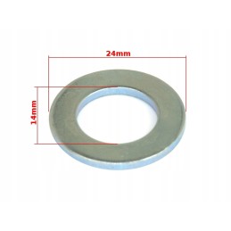 Half moon clock protection washer gy6 50 phe