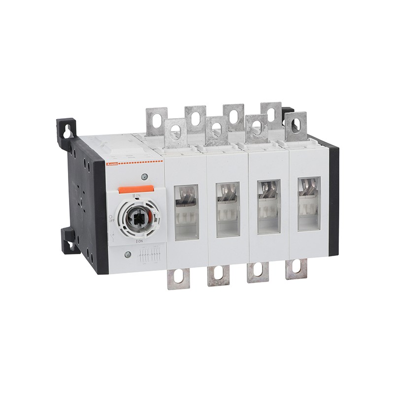 1 pcs - Lovato 4P Pole Screw Mount Changeover Switch - 630A Maximum Current, 500kW Power Rating