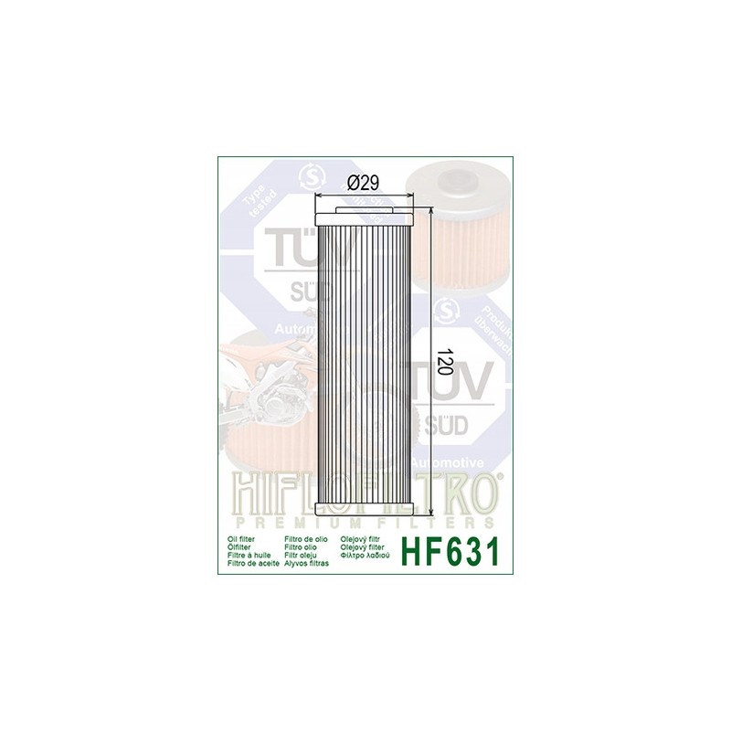 Hiflo oil filter HF631