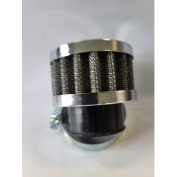Air filter 32 mm, small mesh, chrome