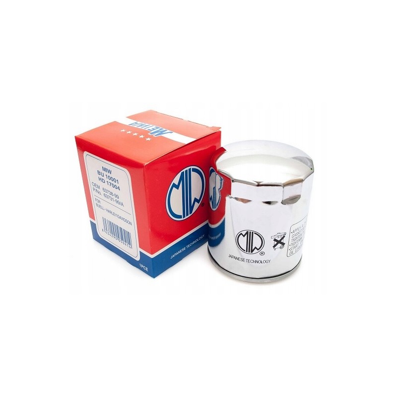 Meiwa bu10001 oil filter miw 171c buell hd chrome