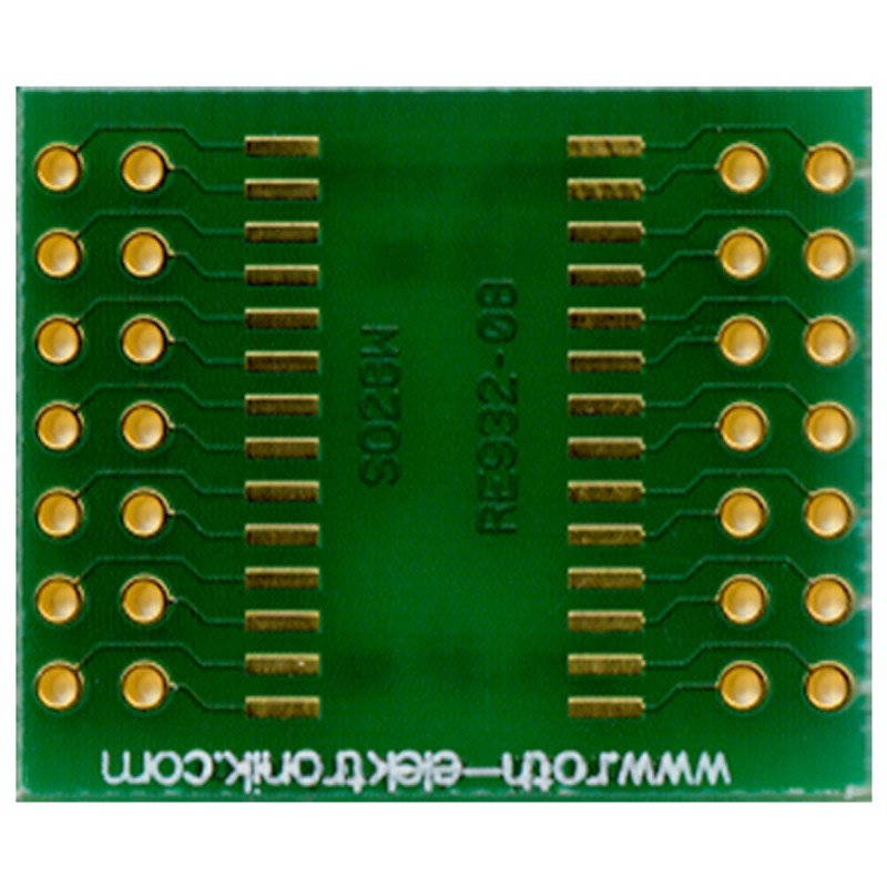 1 pcs - RE932-08, Double Sided Extender Board Multi Adapter Board FR4 25.4 x 21.27 x 1.5mm