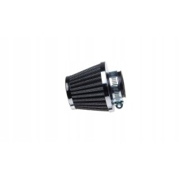 Air filter 60 mm conical, chrome