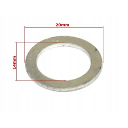 Kick driver washer gy6 50 bt 14x20 phe