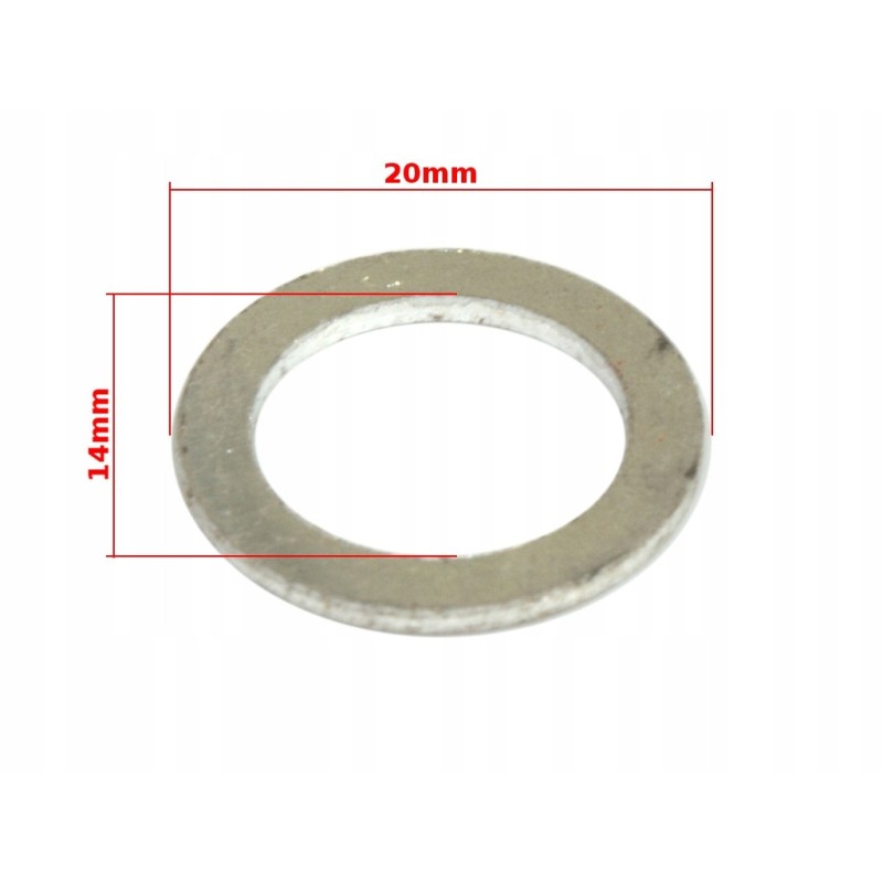 Kick driver washer gy6 50 bt 14x20 phe