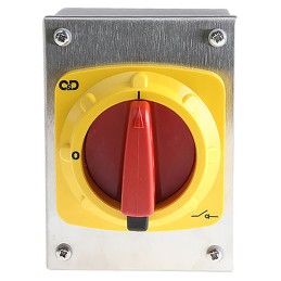1 pcs - Craig & Derricott 6P Pole Isolator Switch - 20A Maximum Current, 7.5kW Power Rating, IP65