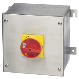 1 pcs - RS PRO 4P Pole Panel Mount Isolator Switch - 63A Maximum Current, IP65