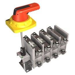 1 pcs - Craig & Derricott 3P+N Pole Panel Mount Isolator Switch - 125A Maximum Current, IP65