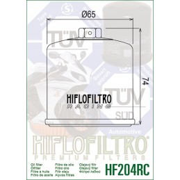 Oil filter hf204 rc with nut