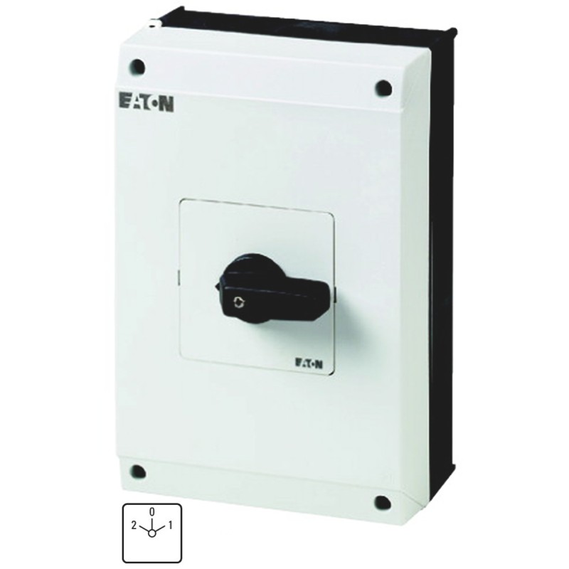 1 pcs - Eaton 3P Pole Surface Mount Isolator Switch - 63A Maximum Current, IP65