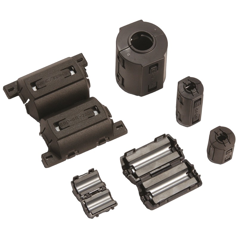 1 pcs - KEMET Openable Ferrite Ring, 16.5 x 21 x 16.5mm, For Consumer Electronics, Apertures: 1, Diameter 6mm