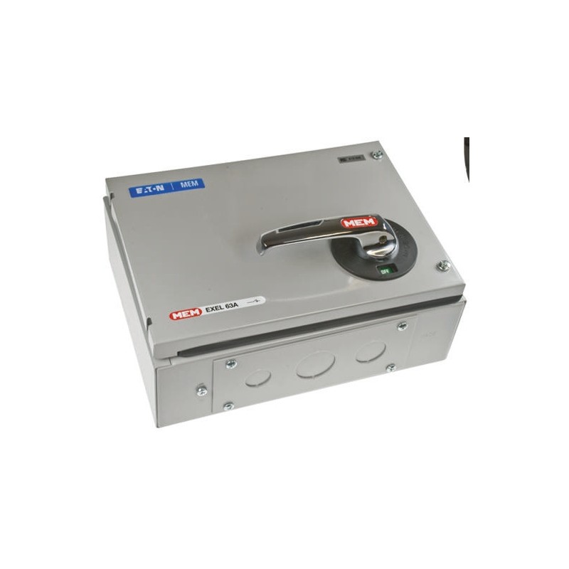 1 pcs - Eaton 3P+N Pole Isolator Switch - 100A Maximum Current