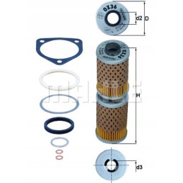 BMW motorcycle oil filter