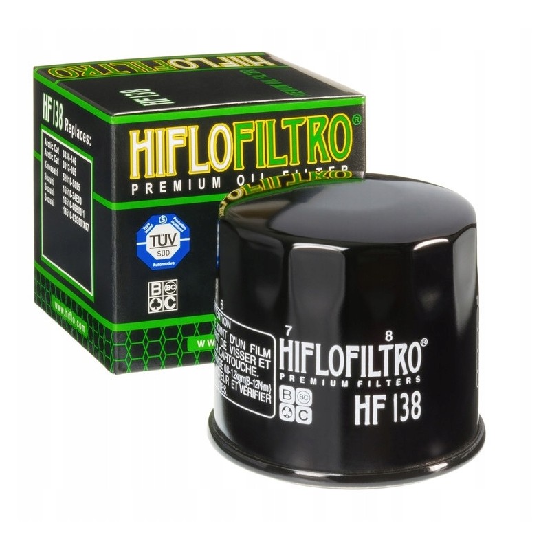 Hiflofiltro oil filter HF138 Suzuki