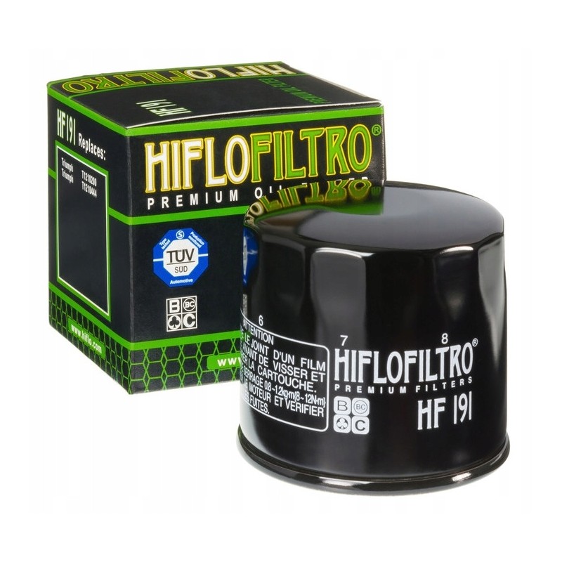 Hiflofiltro oil filter hf191 triumph 600 800 955