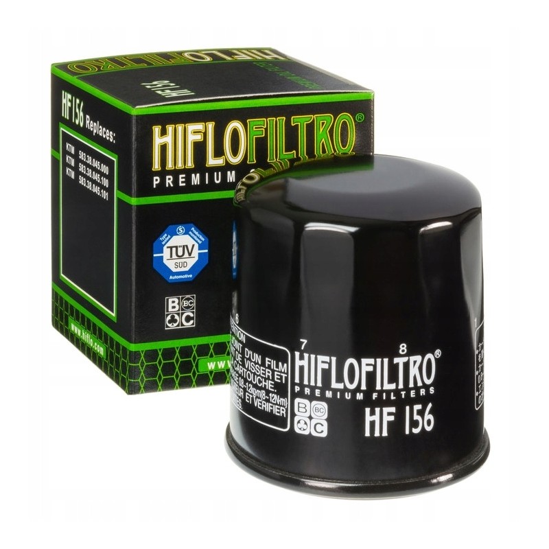 Hiflofiltro oil filter HF156 LC4