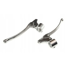 Brake clutch levers, narrowly polished handles