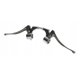 Brake clutch levers, narrowly polished handles