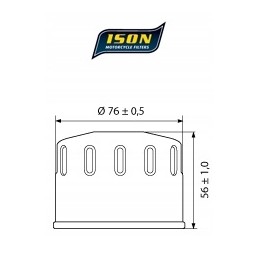 Ison oil filter ison164