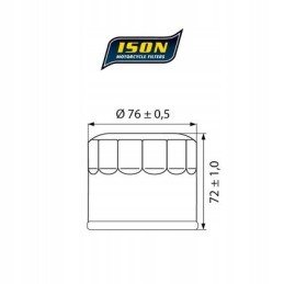 Ison oil filter ison164