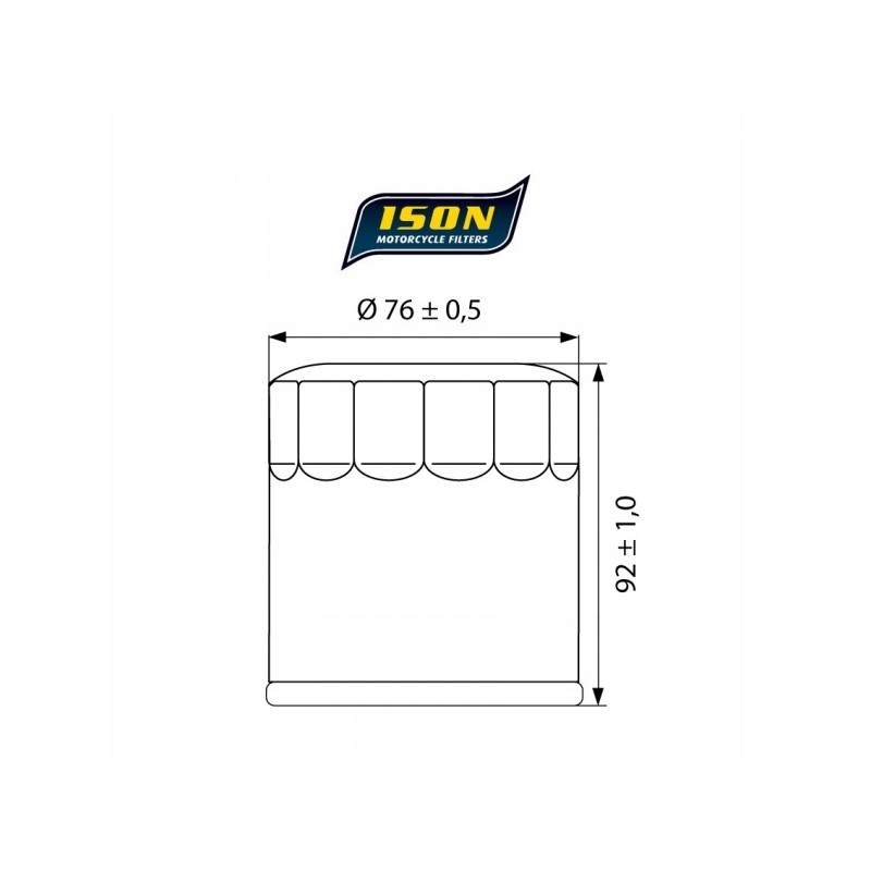 Ison oil filter ison171 b