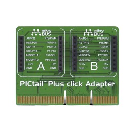 1 pcs - MikroElektronika PICtail Plus Click Adapter 16 bit, 32 bit MIKROE-2578