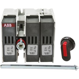 1 pcs - ABB Fuse Switch Disconnector, 4 Pole, 32A Max Current