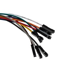 1 pcs - MIKROE-512, 150mm Insulated Breadboard Jumper Wire in Black, Blue, Brown, Green, Grey, Orange, Purple, Red, White,