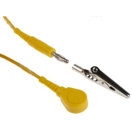 1 pcs - RS PRO ESD Grounding Cord With 10 mm Socket