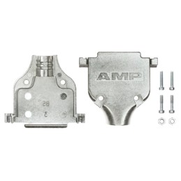1 pcs - TE Connectivity AMPLIMITE Series Zinc D Sub Backshell, 25 Way