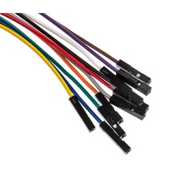 1 pcs - MIKROE-511, 150mm Insulated Breadboard Jumper Wire in Black, Blue, Brown, Green, Grey, Orange, Purple, Red, White,