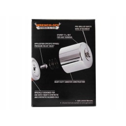 Black moto oil filter