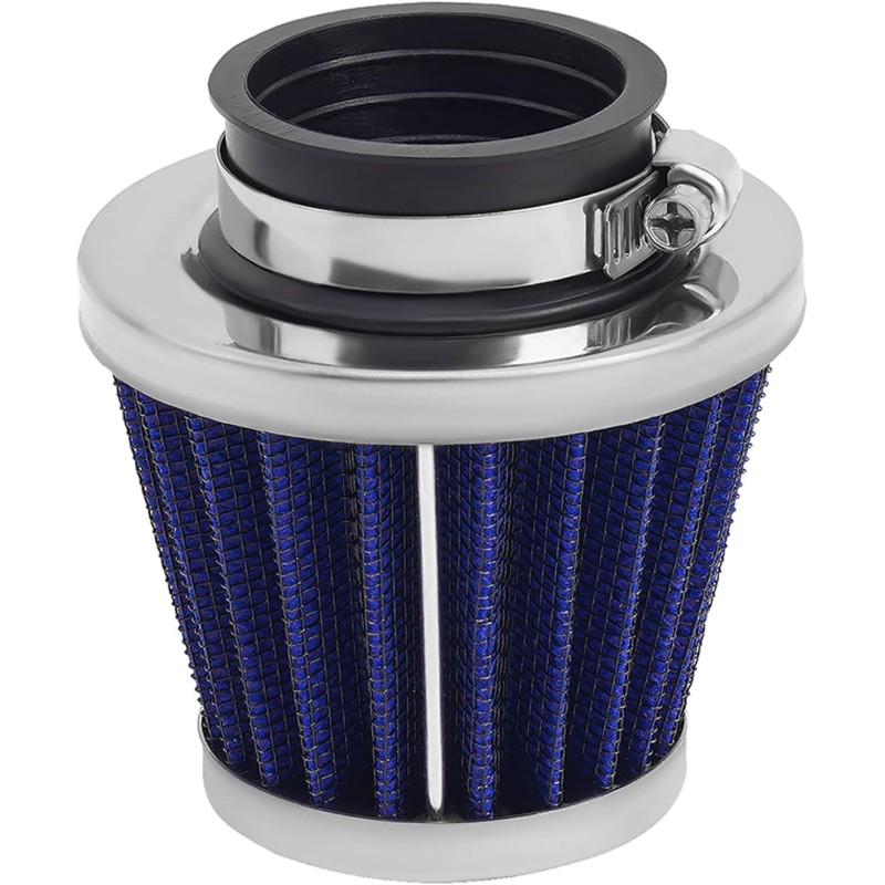 39 mm conical air filter for a motorcycle