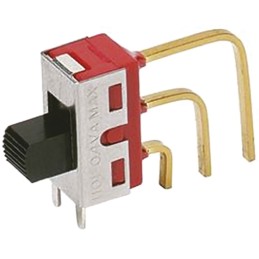 1 pcs - C & K PCB Slide Switch SPDT Latching 400 mA @ 20 V Slide