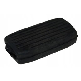 Flat rubber gear shift lever for a motorbike