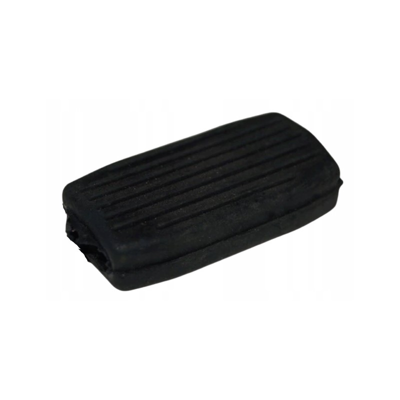 Flat rubber gear shift lever for a motorbike