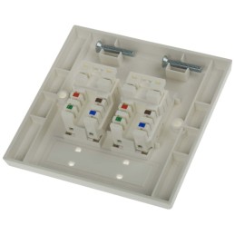 1 pcs - RS PRO Telephone Socket 2-way