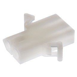 10 pcs - Molex, STANDARD .093' Female Connector Housing, 6.3mm Pitch, 2 Way, 1 Row