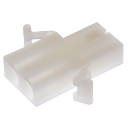 10 pcs - Molex, STANDARD .093' Female Connector Housing, 6.3mm Pitch, 2 Way, 1 Row